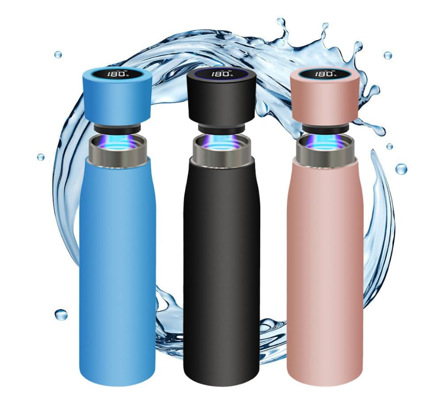 CrazyCap 2.0 UV Water Purifier Bottle