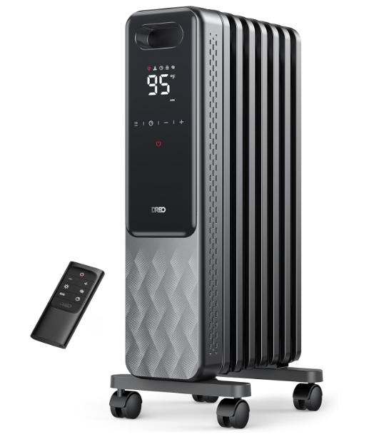 Dreo Oil Filled Radiator, Electric Radiant Heaters for indoor use Large Room